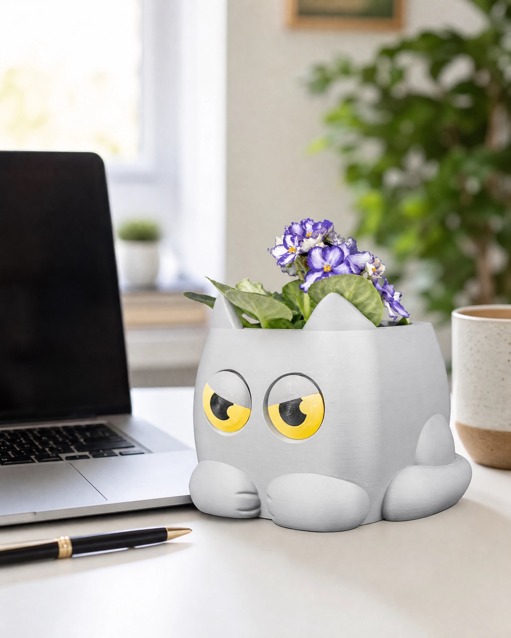 Vaso Grumpy Kitty — mesa